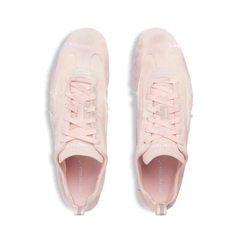 Balenciaga Speedcat Suede Balenciaga In Pink / White Pink / White (847146WSDSD5090)