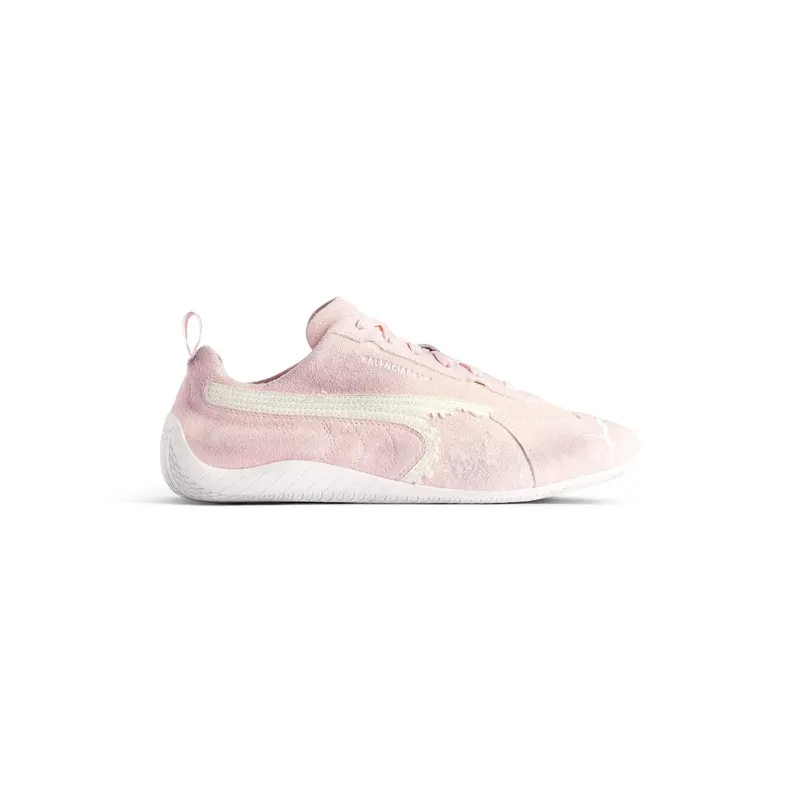 Balenciaga Speedcat Suede Balenciaga In Pink / White Pink / White (847146WSDSD5090)