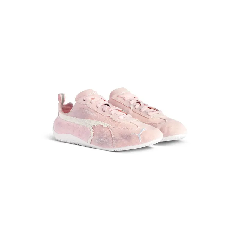 Balenciaga Speedcat Suede Balenciaga In Pink / White Pink / White (847146WSDSD5090)