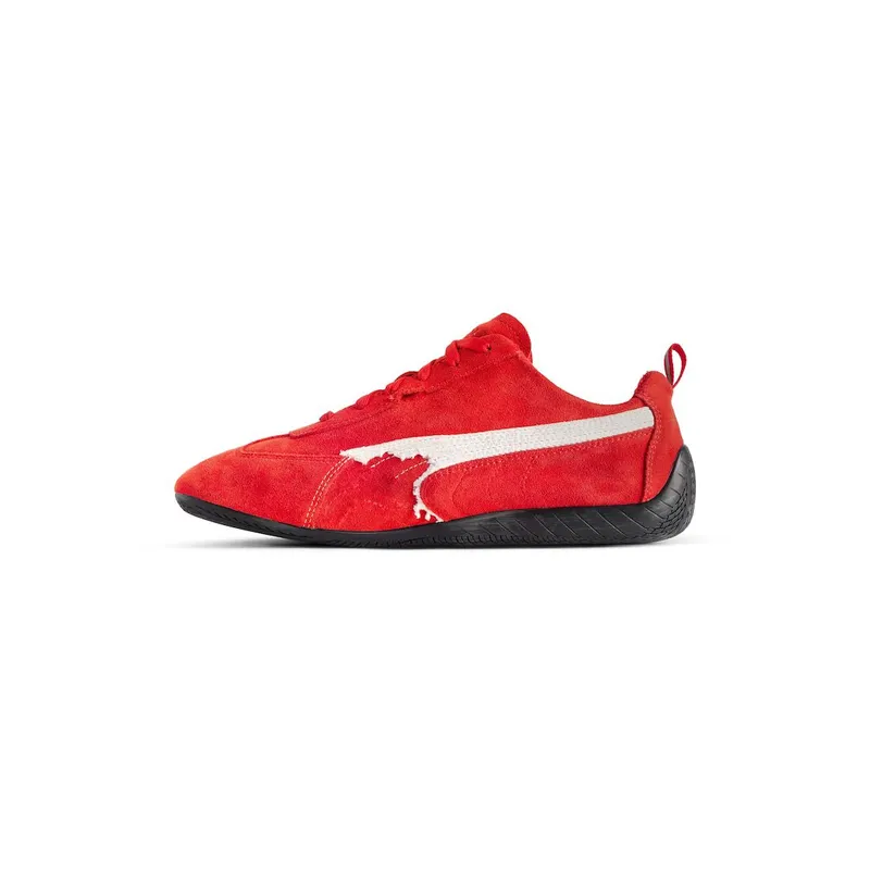 Balenciaga Speedcat Suede Balenciaga In Red / White / Black Red / White / Black (847146WSDSD6910)