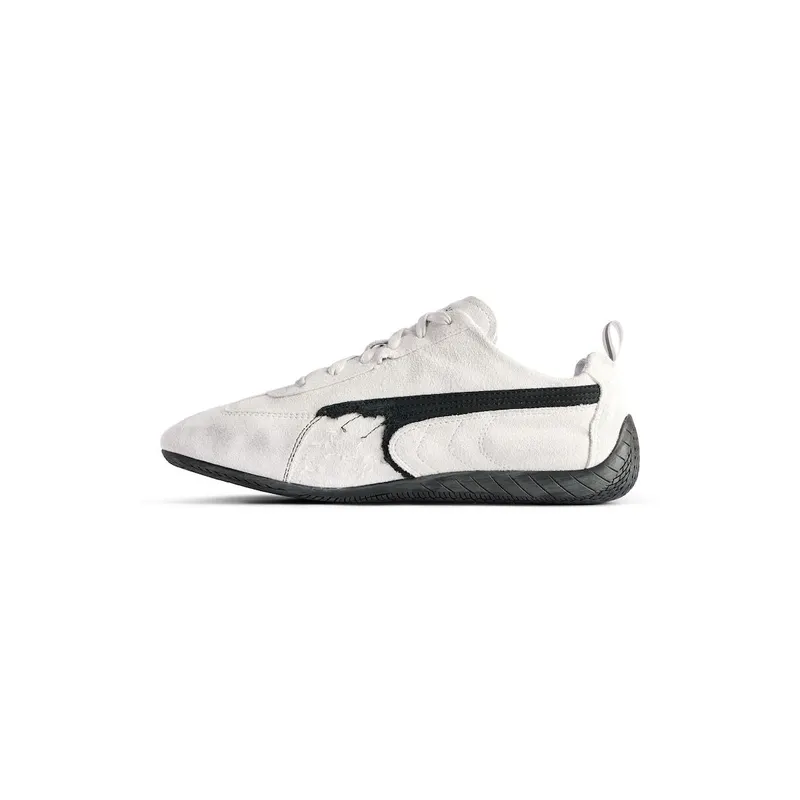 Balenciaga Speedcat Suede Balenciaga In White / Black White / Black (847146WSDSD9010)