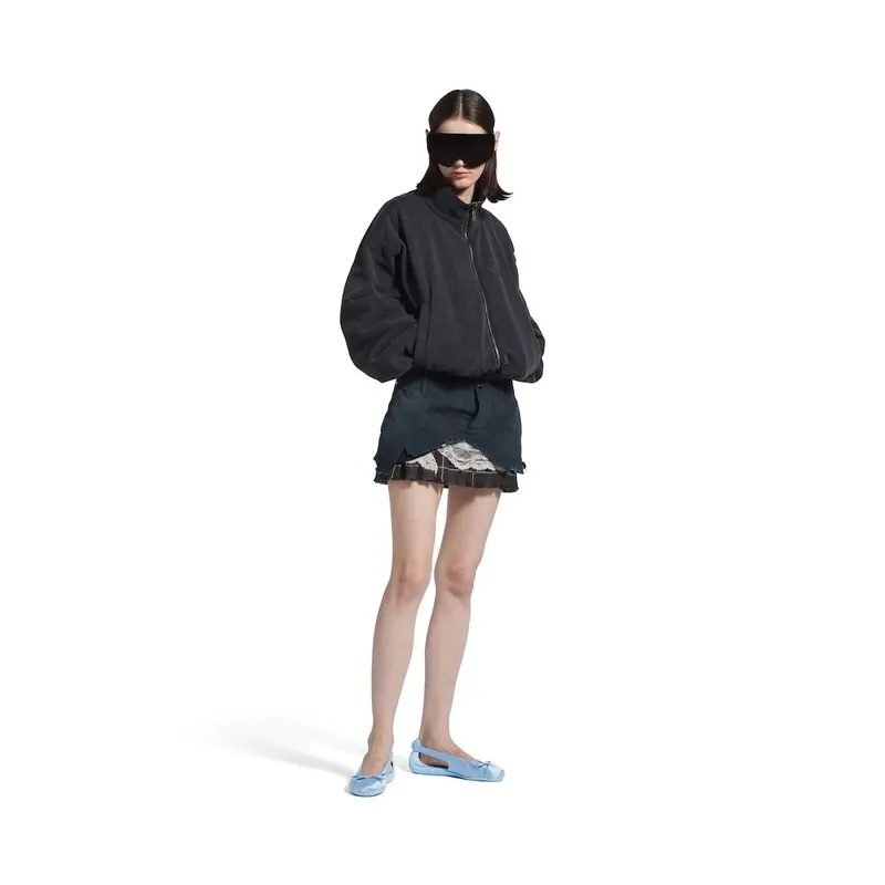 Balenciaga Women’s Speedcat Ballet Satin Balenciaga In Light Blue Light Blue (847163WSDST4400)