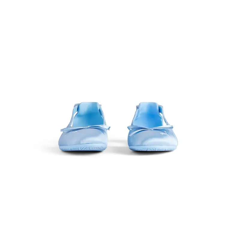 Balenciaga Women’s Speedcat Ballet Satin Balenciaga In Light Blue Light Blue (847163WSDST4400)
