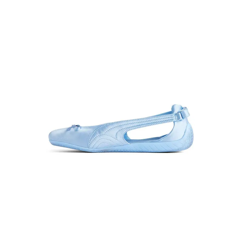 Balenciaga Women’s Speedcat Ballet Satin Balenciaga In Light Blue Light Blue (847163WSDST4400)