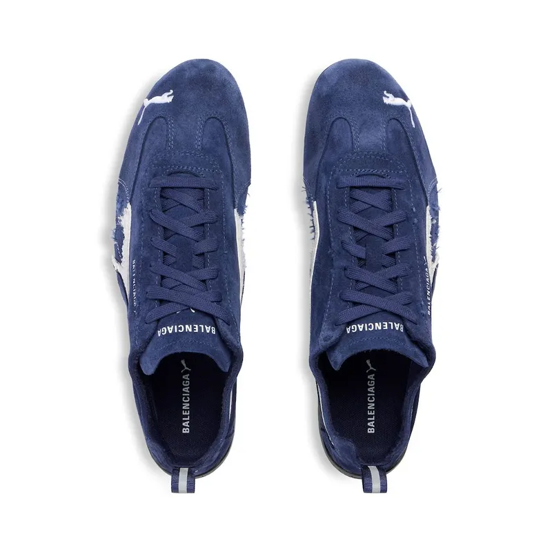 Balenciaga Speedcat Suede Balenciaga In Navy / White / Black Navy / White / Black (847146WSDSD4191)