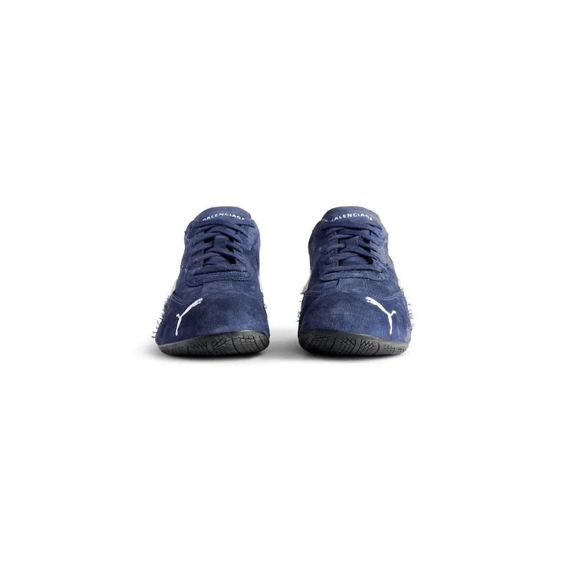 Balenciaga Speedcat Suede Balenciaga In Navy / White / Black Navy / White / Black (847146WSDSD4191)