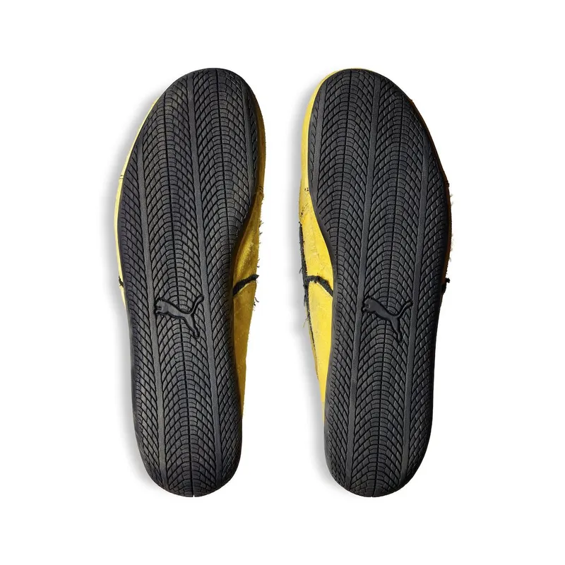 Balenciaga Speedcat Suede Balenciaga In Yellow / Black Yellow / Black (847146WSDSD7010)