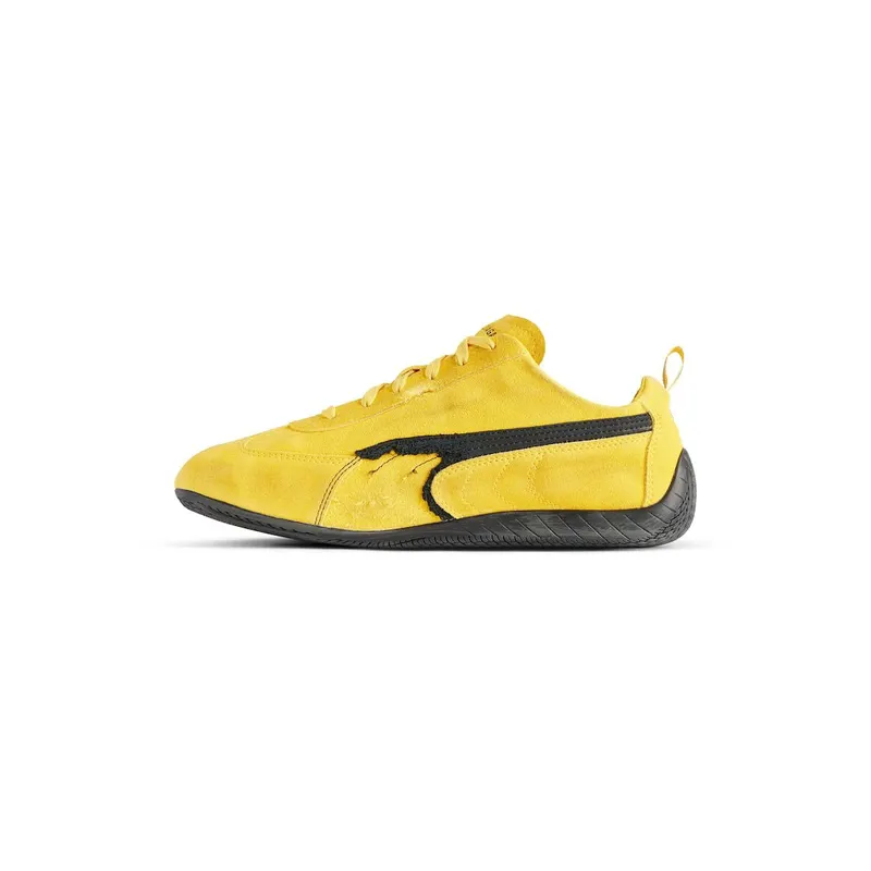 Balenciaga Speedcat Suede Balenciaga In Yellow / Black Yellow / Black (847146WSDSD7010)
