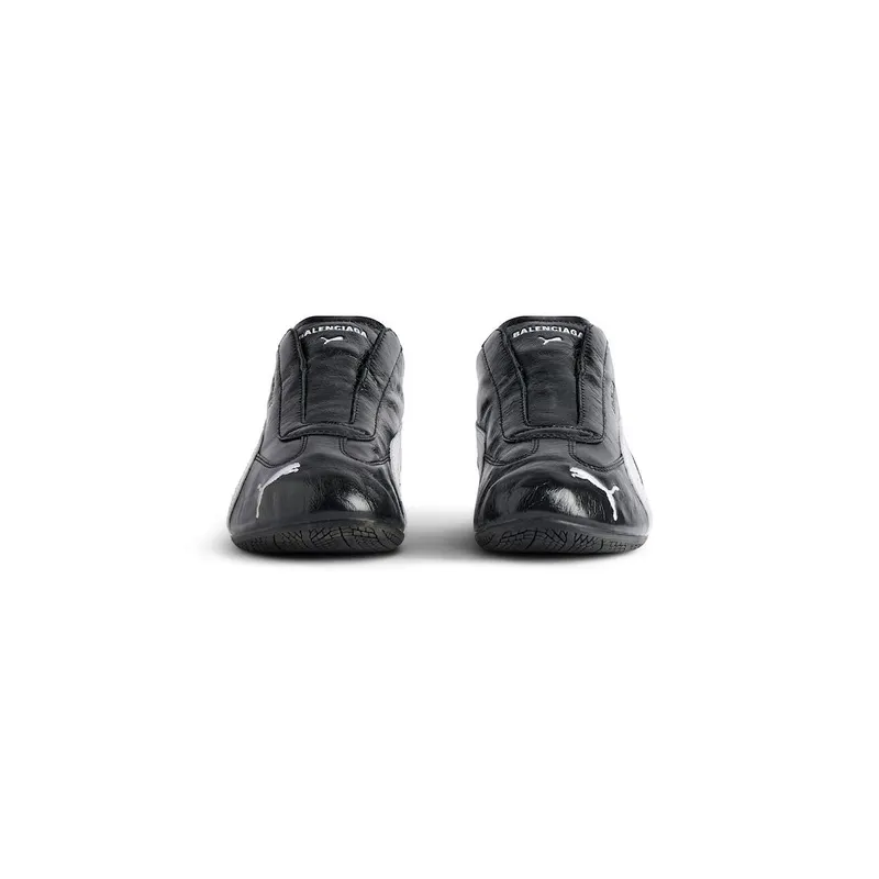 Balenciaga Men’s Speedcat Leather Balenciaga In Black / White Black / White (847148WSDSB1090)