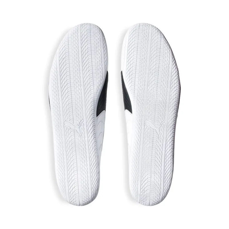 Balenciaga Men’s Speedcat Leather Balenciaga In White / Black White / Black (847148WSDSB9010)