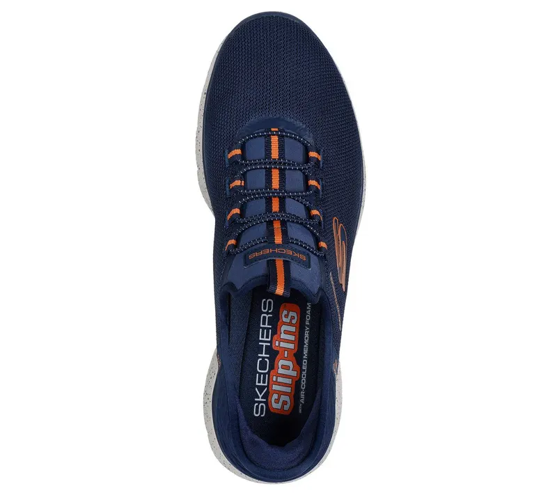 Skechers Skechers Slip-ins Waterproof: Summits – Corbos – Marine / Oranje (232962-NVOR)