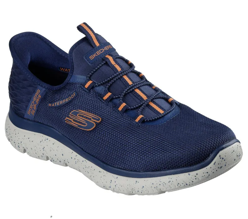 Skechers Skechers Slip-ins Waterproof: Summits – Corbos – Marine / Oranje (232962-NVOR)