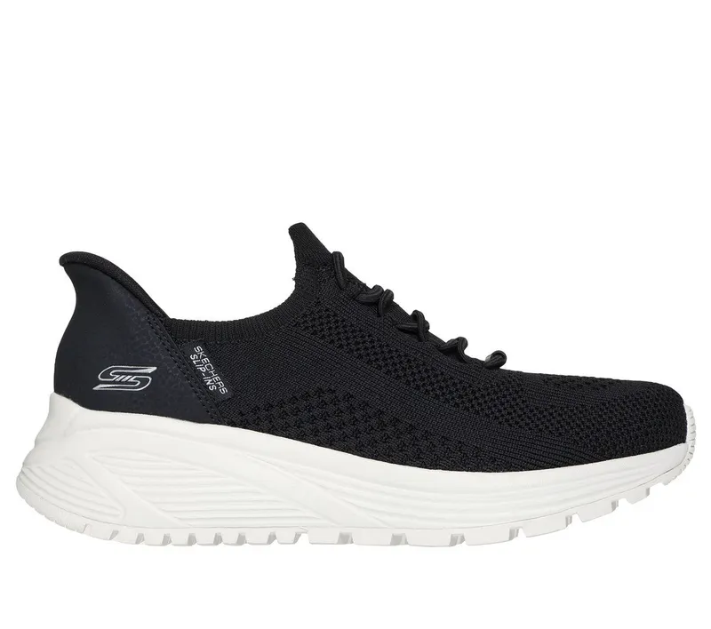 Skechers Skechers Slip-ins: BOBS Sport Sparrow 2.0 – Lucky Run – Zwart (117620-BLK)