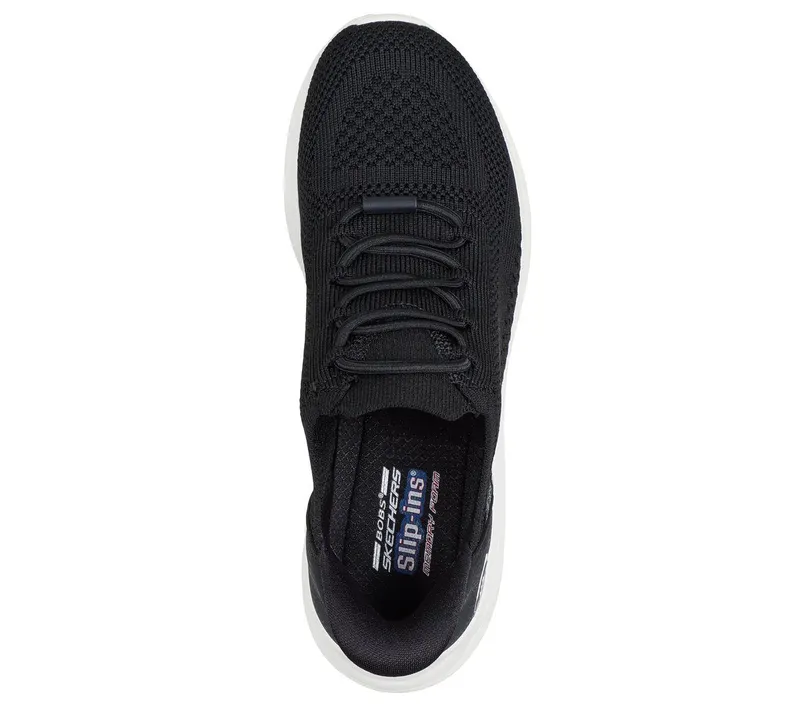 Skechers Skechers Slip-ins: BOBS Sport Sparrow 2.0 – Lucky Run – Zwart (117620-BLK)