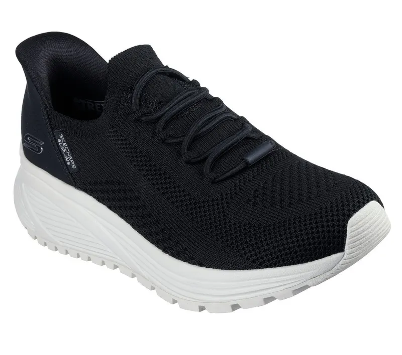 Skechers Skechers Slip-ins: BOBS Sport Sparrow 2.0 – Lucky Run – Zwart (117620-BLK)