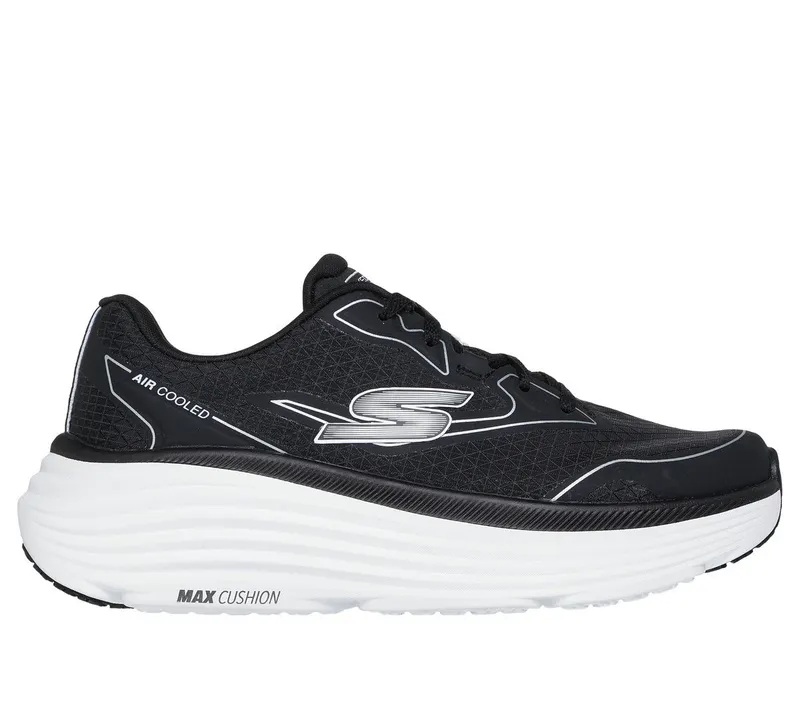 Skechers Max Cushioning Endeavour – Galloway – Zwart / Zilver (129472-BKSL)