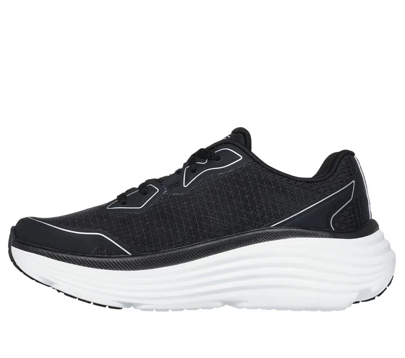Skechers Max Cushioning Endeavour – Galloway – Zwart / Zilver (129472-BKSL)