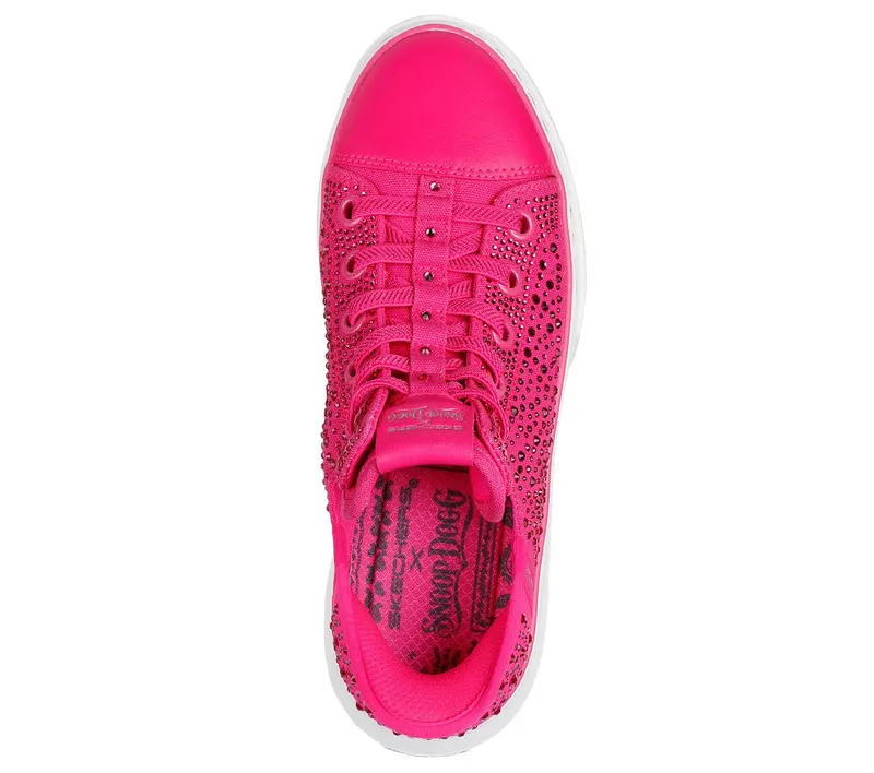 Skechers Skechers Slip-ins Snoop Dogg: Snoop One – Rhine-Stoned – Roze (186005-PNK)