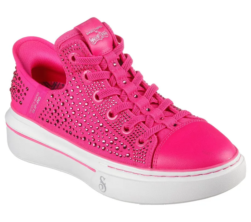 Skechers Skechers Slip-ins Snoop Dogg: Snoop One – Rhine-Stoned – Roze (186005-PNK)