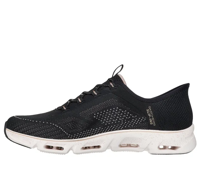 Skechers Skechers Slip-ins: Glide-Step Gratify – Pace – Zwart / Goud (104610-BKGD)