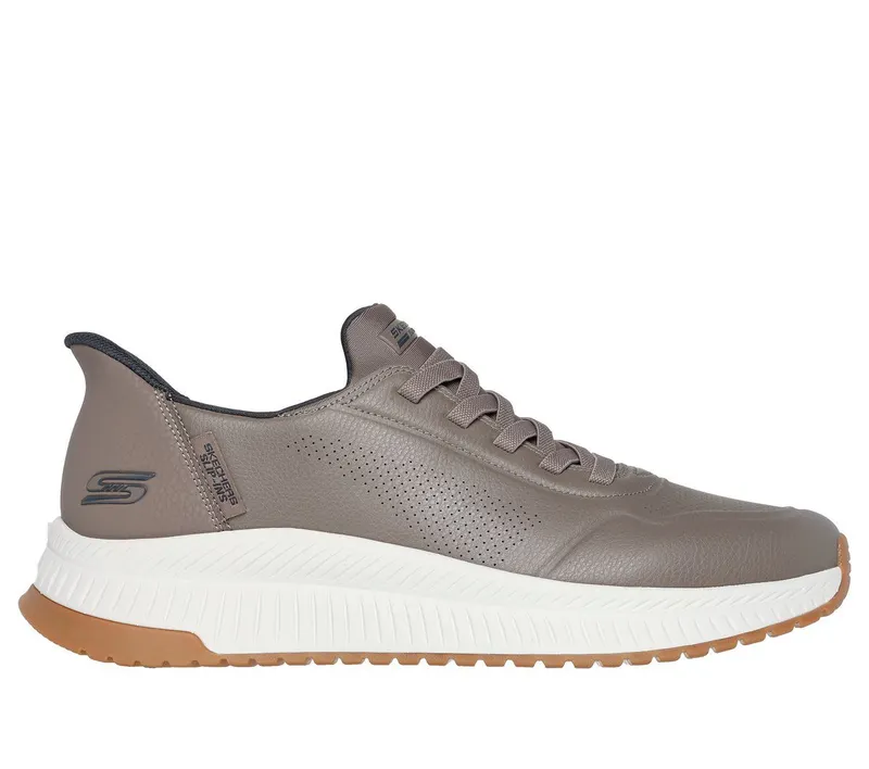 Skechers Skechers Slip-ins: BOBS Sport Squad 4 – Direct Step – Taupe (118424-TPE)