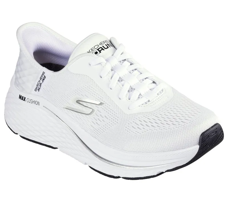 Skechers Skechers Slip-ins: Max Cushioning Elite – Vanish – Wit / Zwart (129606-WBK)