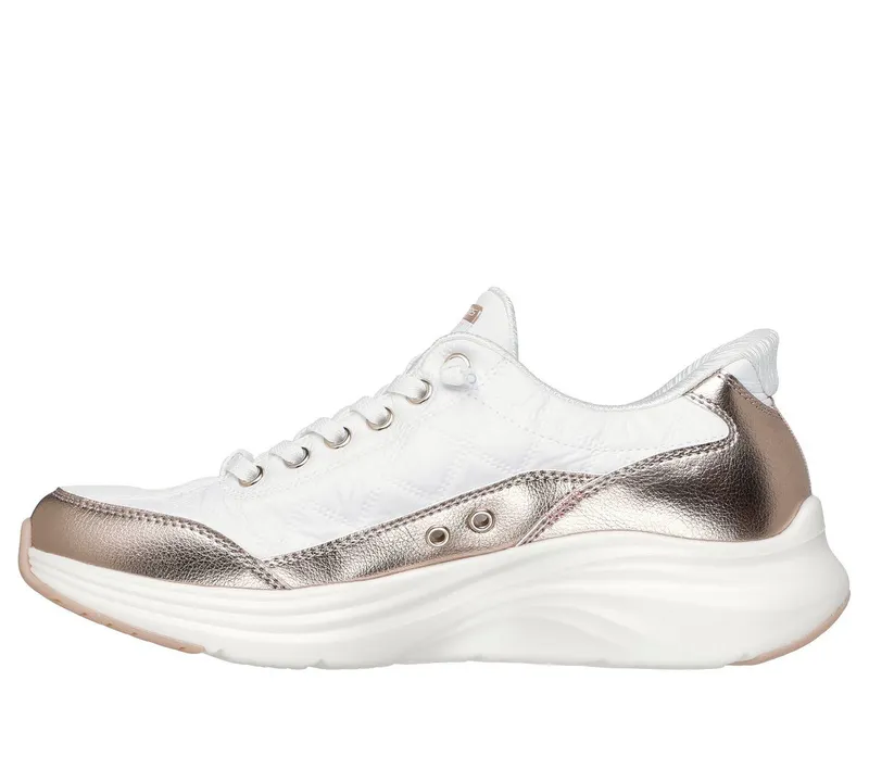 Skechers Skechers Slip-ins: Contour Foam – Metallic Dream – Wit / Roos Goud (150416-WTRG)