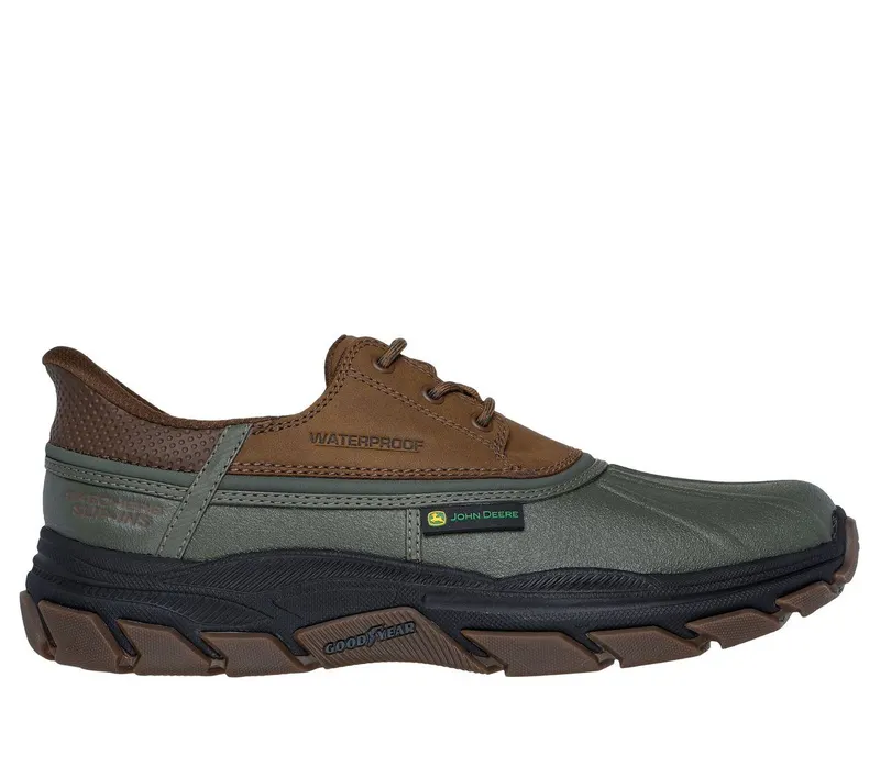Skechers John Deere: Skechers Slip-ins Respected – Tanzier – Olijf / Bruin (256002-OLBR)