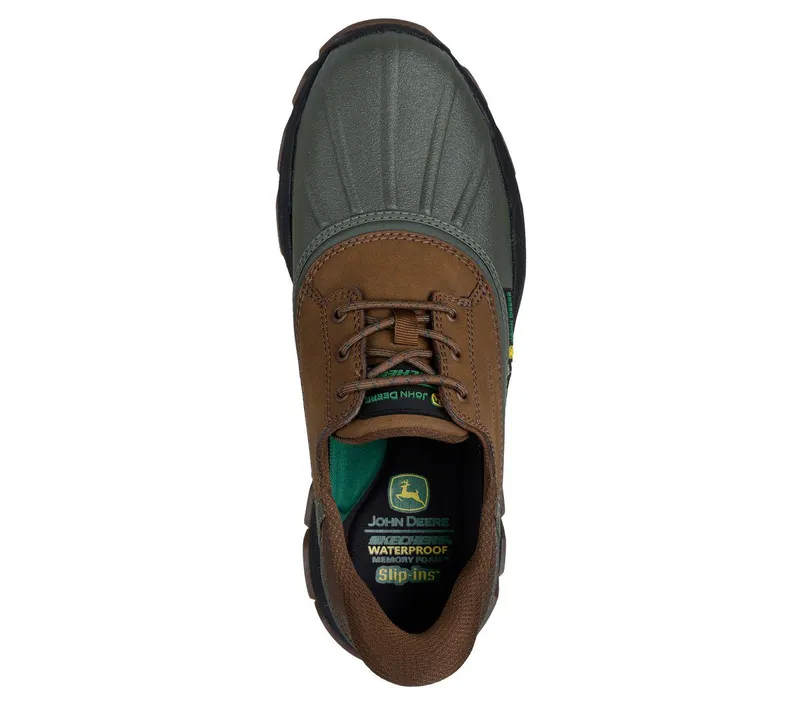 Skechers John Deere: Skechers Slip-ins Respected – Tanzier – Olijf / Bruin (256002-OLBR)