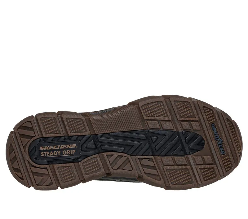 Skechers John Deere: Skechers Slip-ins Respected – Tanzier – Olijf / Bruin (256002-OLBR)