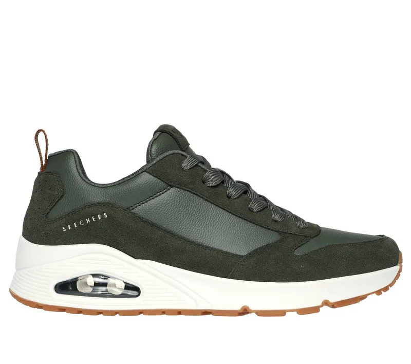 Skechers Uno – Stacre – Olijf (52468-OLV)