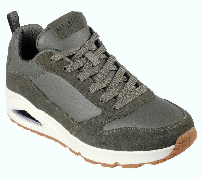 Skechers Uno – Stacre – Olijf (52468-OLV)