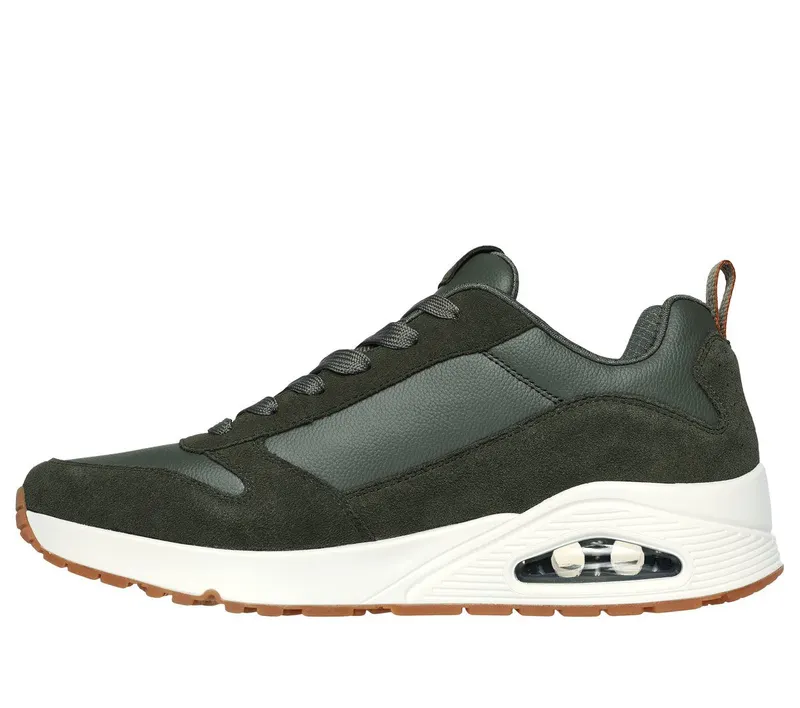 Skechers Uno – Stacre – Olijf (52468-OLV)