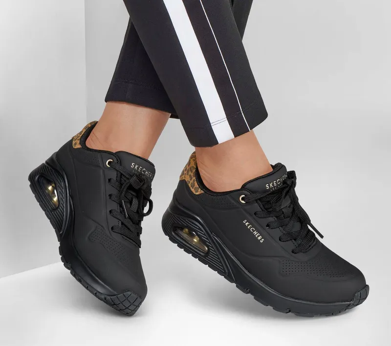 Skechers Uno – Jungle Nite – Zwart (177093-BBK)