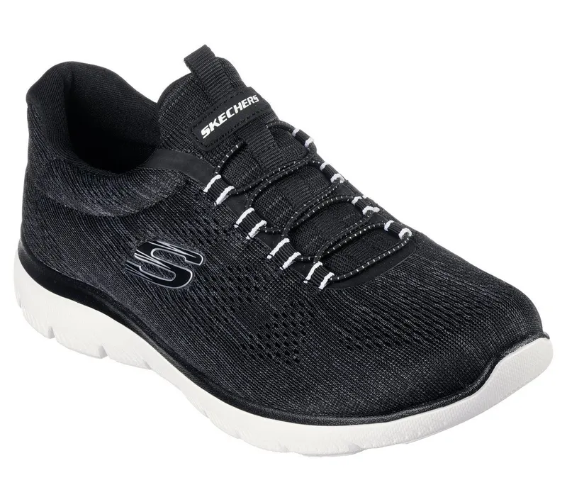 Skechers Summits – Fun Flair – Zwart / Wit (150113-BKW)