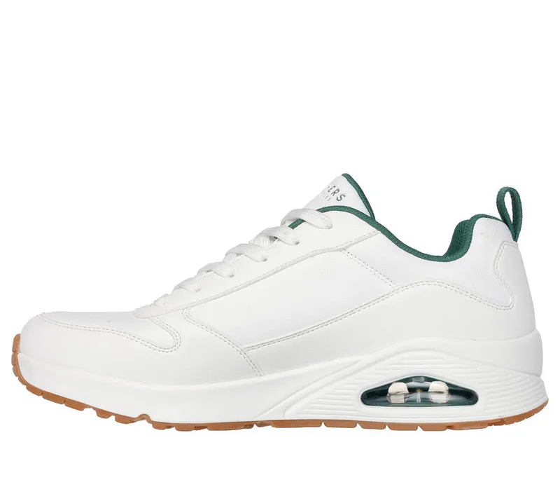 Skechers Uno – Alder – Wit / Groente (183012-WGR)