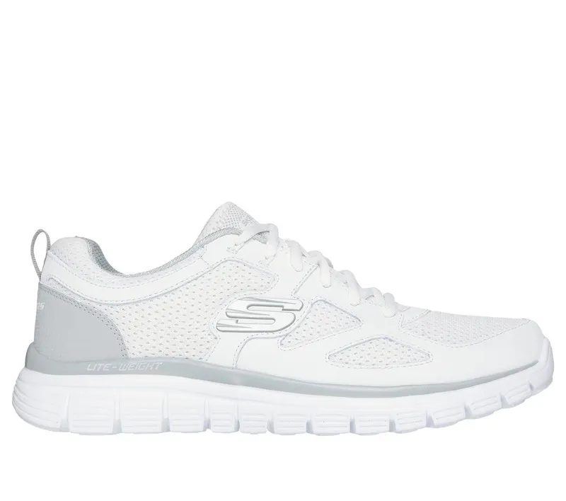 Skechers Burns – Agoura – Wit / Grijs (52635-WGY)