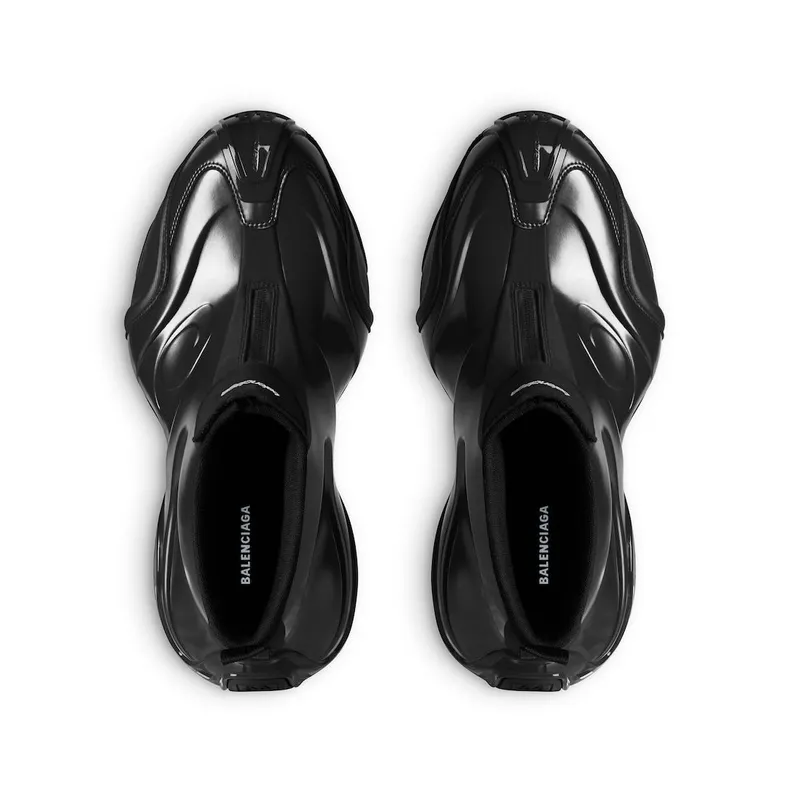 Balenciaga Men’s Basketball Sneaker In Black Black (824909WBKBM1110)