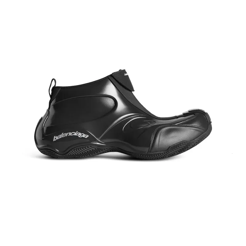 Balenciaga Men’s Basketball Sneaker In Black Black (824909WBKBM1110)