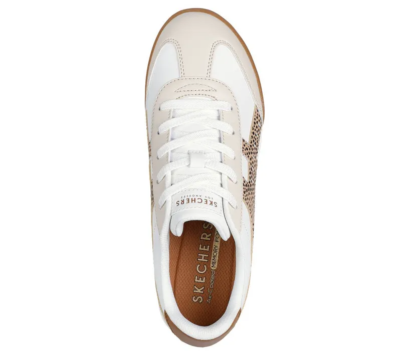 Skechers Zinger 2.0 – Concrete Safari – Wit / Luipaard (177499-WHLD)