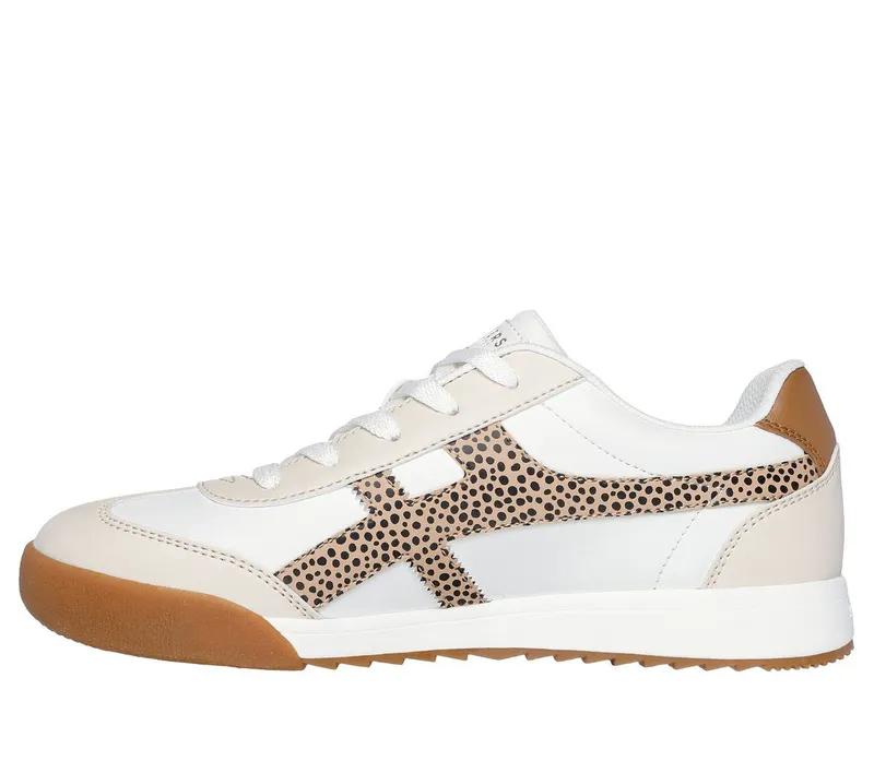 Skechers Zinger 2.0 – Concrete Safari – Wit / Luipaard (177499-WHLD)