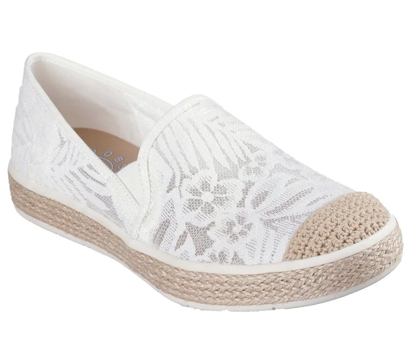 Skechers BOBS Flexpadrille Luxe – Sheer Joy – Gebroken Wit (114044-OFWT)