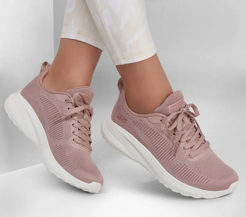Skechers Skechers BOBS Sport Squad Chaos – Face Off – Blush Roze (117209-BLSH)