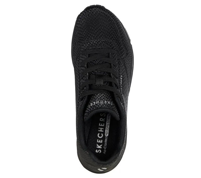 Skechers Uno – Shiny Scale – Zwart (177861-BBK)