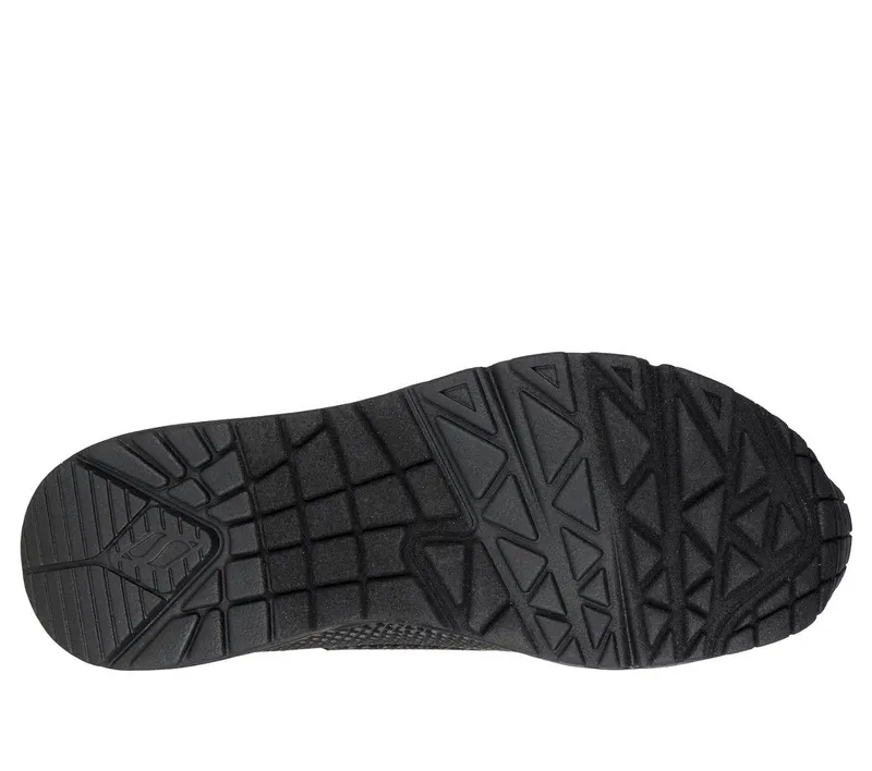 Skechers Uno – Shiny Scale – Zwart (177861-BBK)
