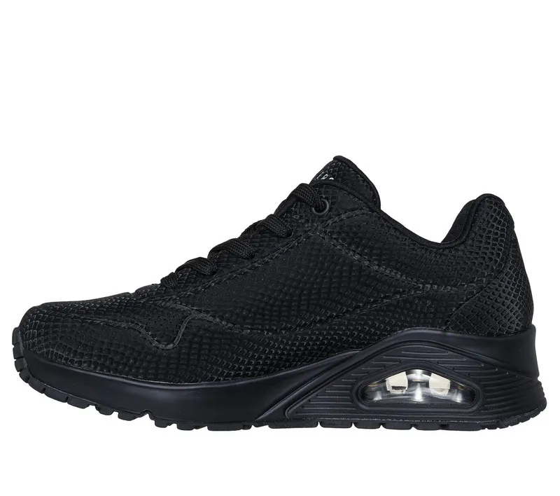 Skechers Uno – Shiny Scale – Zwart (177861-BBK)