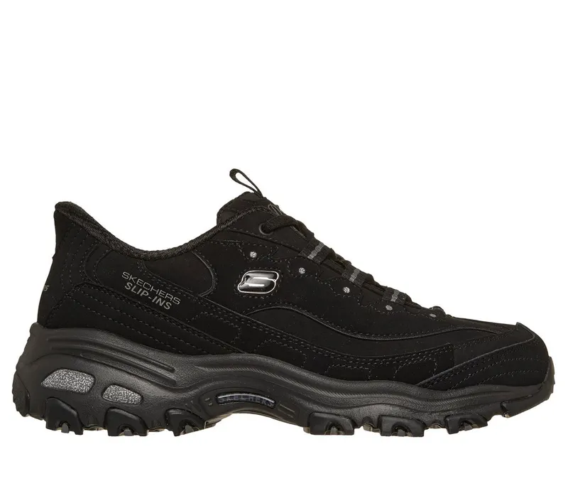 Skechers Skechers Slip-ins: D’Lites – Classic Remix – Zwart (150543-BBK)
