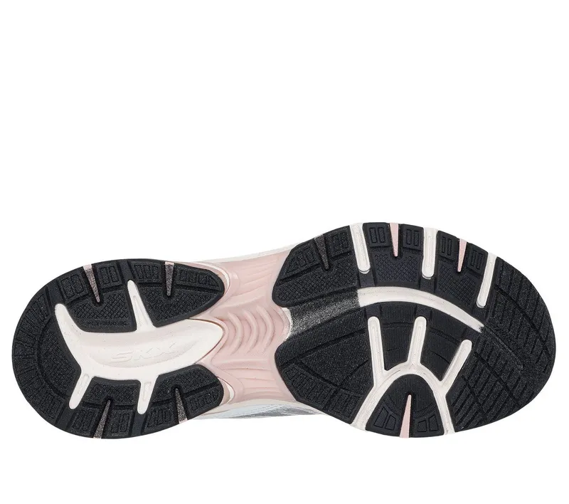 Skechers Skechers Slip-ins: Stamina Sport – Wit / Zilver / Roze (150710-WSLP)