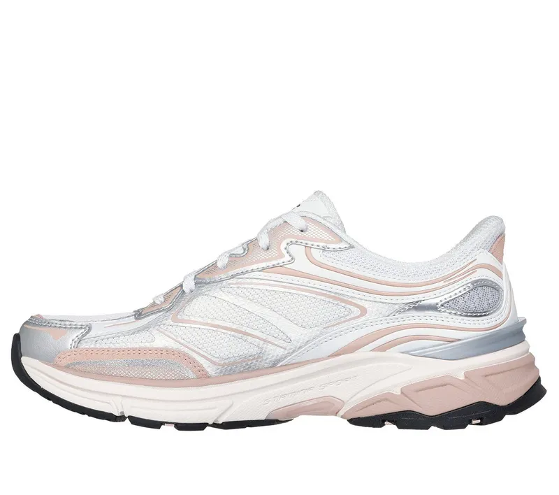Skechers Skechers Slip-ins: Stamina Sport – Wit / Zilver / Roze (150710-WSLP)