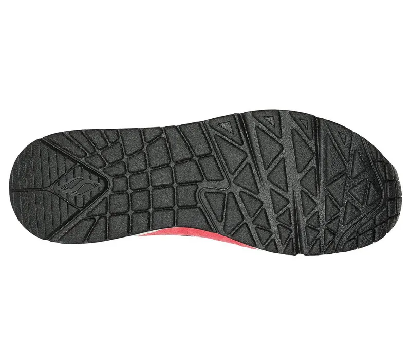 Skechers Uno – 2 Much Fun – Roze / Oranje (177105-PKOR)